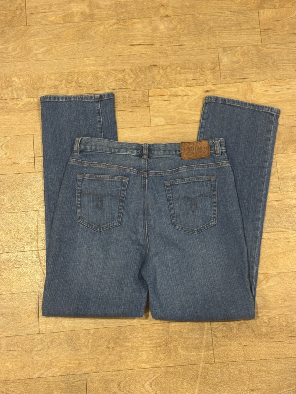 Ralph Lauren Jean Co Straight Leg Jeans Size 10